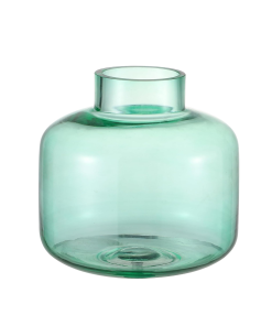 Round Clear Glass (Green)